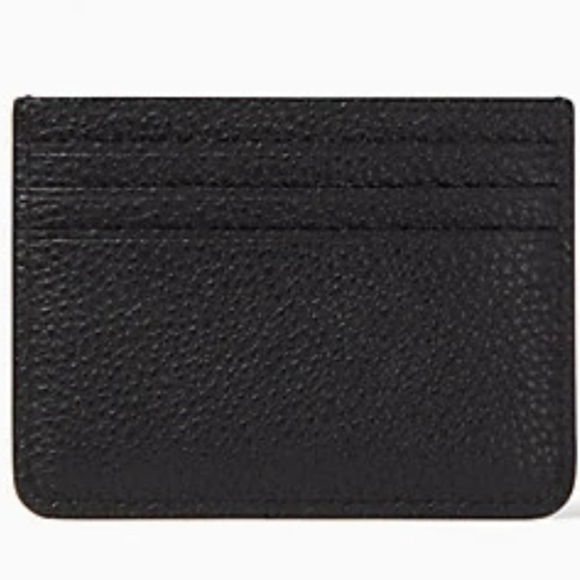 ๐50% OFF - NWTโผ๏ธ Kate Spade brand Glitter On Small Slim Card Holder - Picture 4 of 8